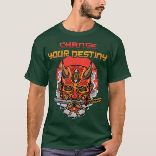 Anime Ninjas Change Your Destiny Samurais Manga T-Shirt
