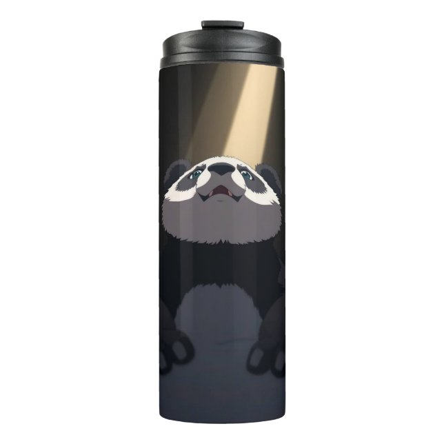 Anime panda thermal tumbler (Front)