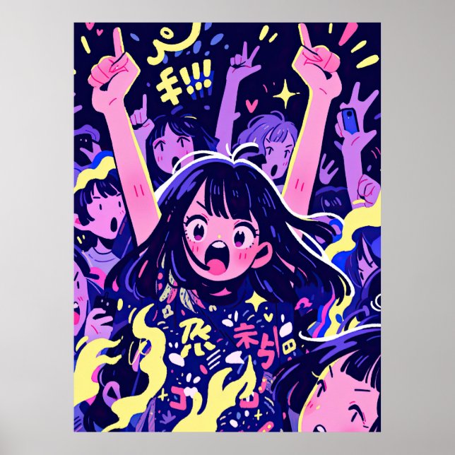 Anime Party Poster (Front)