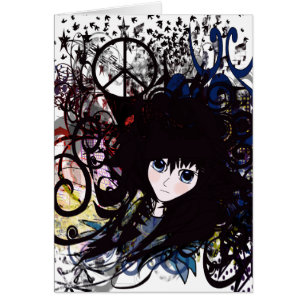 Anime Peace Grunge