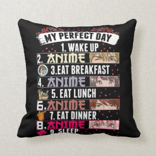 Anime Perfect Day Otaku Girl Japanese Manga Cushion