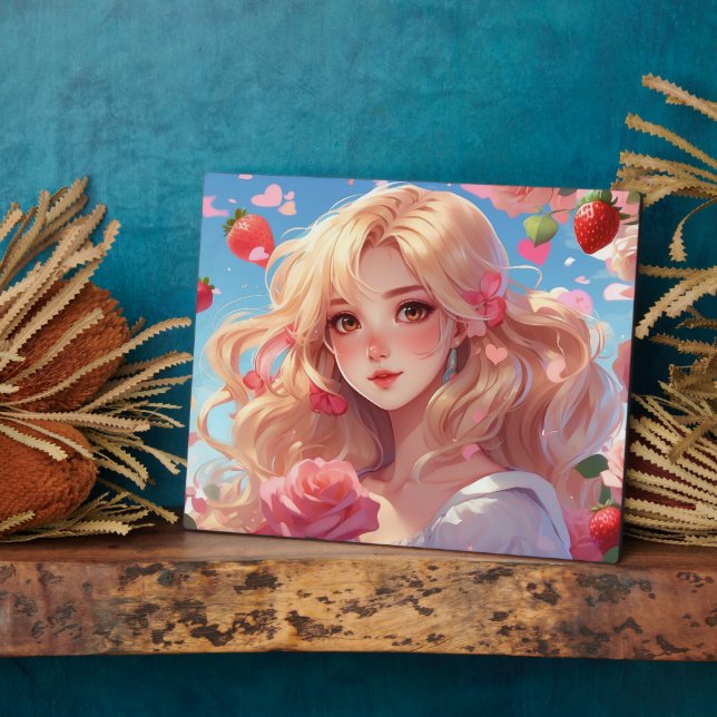 Anime  plaque (Side)