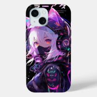 Anime Premium iPhone® Case | Anime Girl SciFi