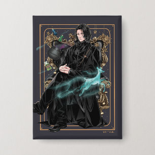 Anime Professor Severus Snape Seated