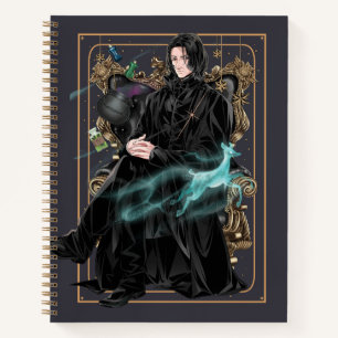 Anime Professor Severus Snape Seated Notebook