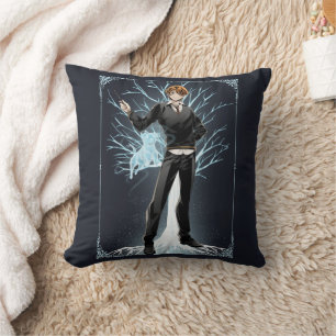 Anime Ron Weasley's Jack Russell Terrier Patronus Cushion