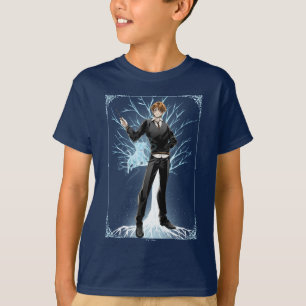 Anime Ron Weasley's Jack Russell Terrier Patronus T-Shirt