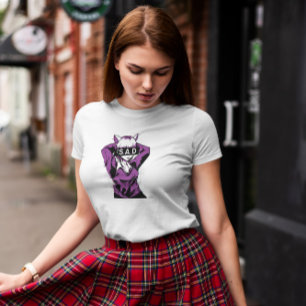 Anime Sad Girl  T-Shirt
