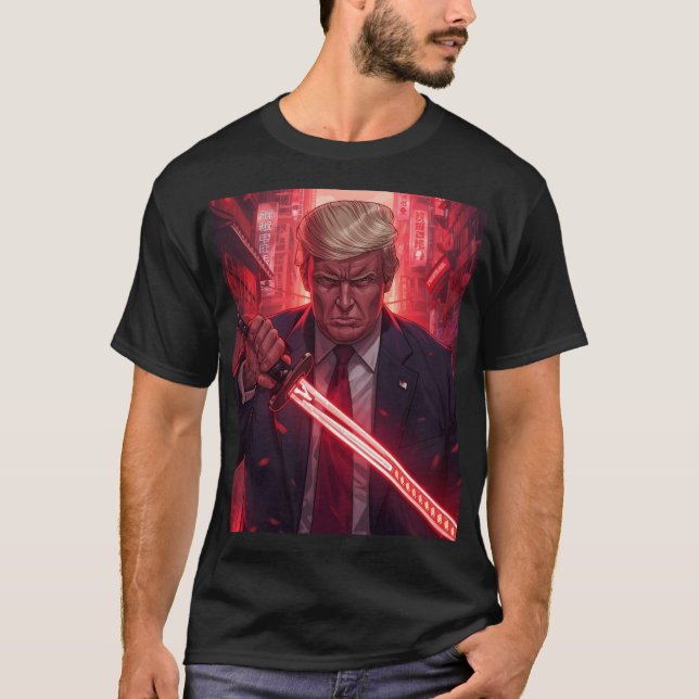 Anime Samurai Fusion T-Shirt (Front)
