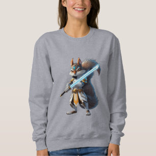 Anime Samurai Squirrel Warrior Sweatshirt
