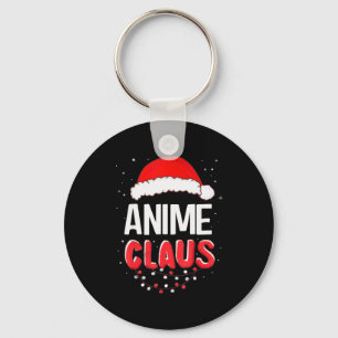 Anime Santa Claus Christmas Matching Costume Key Ring