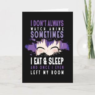 Anime Series Kawaii Merchandise Otaku Japan Card