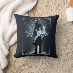 Anime Severus Snape's Doe Patronus Cushion