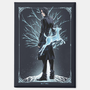 Anime Severus Snape's Doe Patronus Magnet