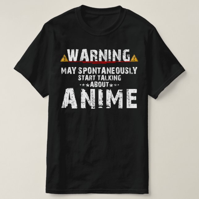 anime shirt japan kawaii cartoon japanese manga (Design Front)