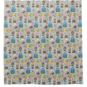 anime shower curtain