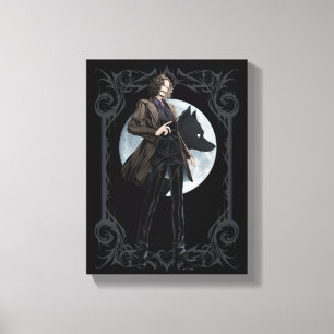 Anime Sirius Black Animagus Canvas Print
