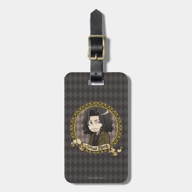 Anime Sirius Black Luggage Tag (Front Vertical)