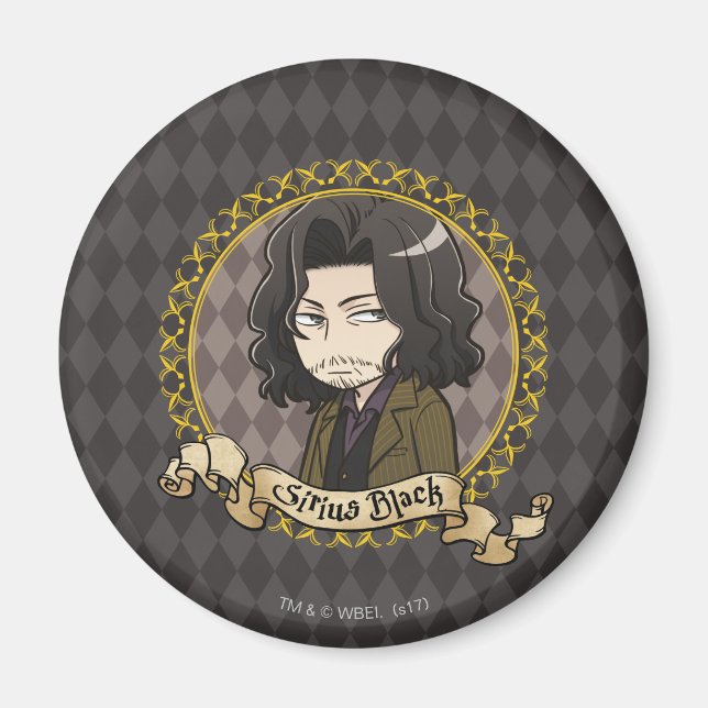 Anime Sirius Black Magnet (Front)
