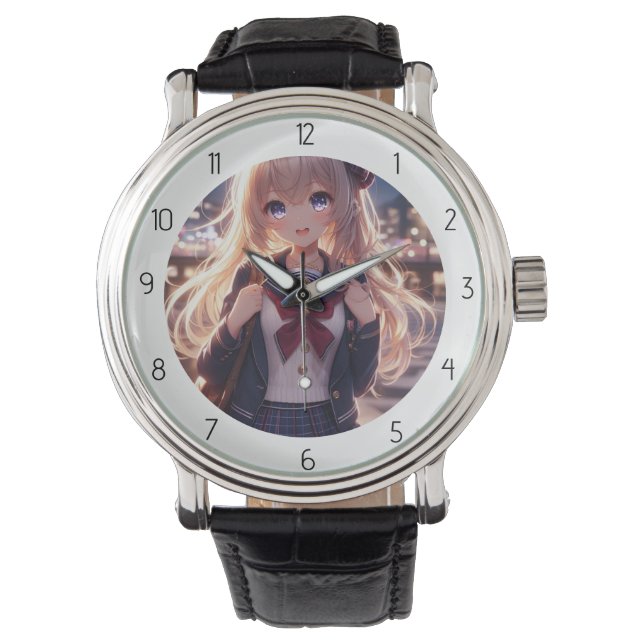 anime student  dall  watch (Front)