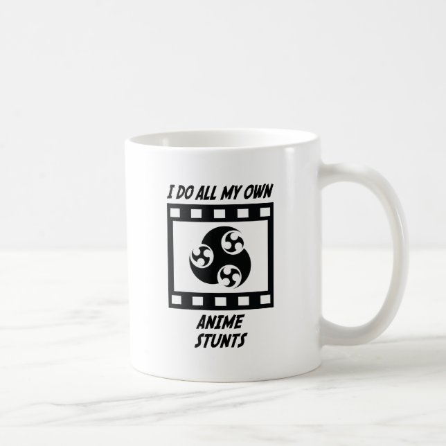 Anime Stunts Coffee Mug (Right)