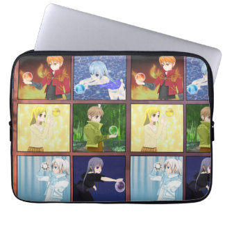 Anime Style Elements Laptop Sleeve