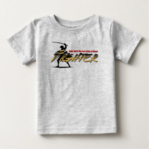 Anime Style Fighter Baby T-Shirt