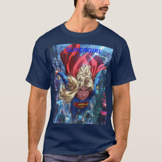 Anime Supergirl Dark Tee