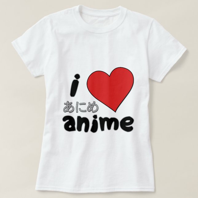 Anime T-Shirt (Design Front)