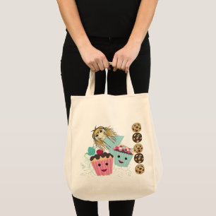 Anime Tea Party  kawaii Cake - Tote Bag