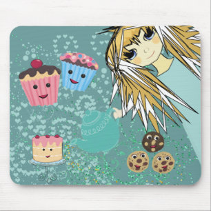 Anime Tea Party - Kawaii Mouse Pad