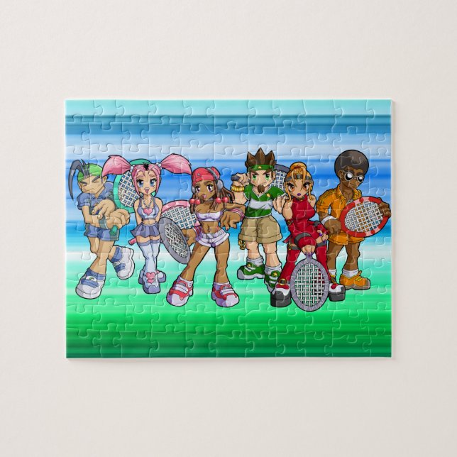Anime Tennis Characters Jigsaw Puzzle (Horizontal)