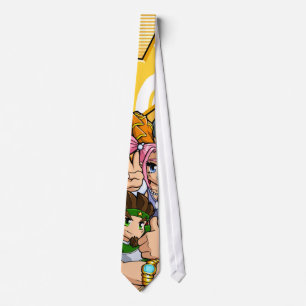 Anime Tennis Characters Tie
