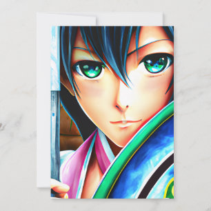 Anime the Classic Japanese Style  Invitation