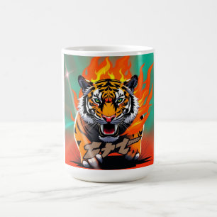 anime tiger coffee mug