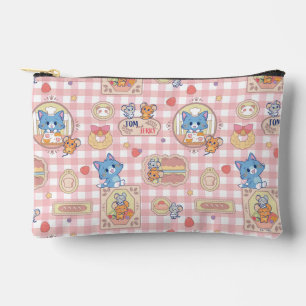Anime Tom and Jerry Bakery Pattern Accessory Pouch