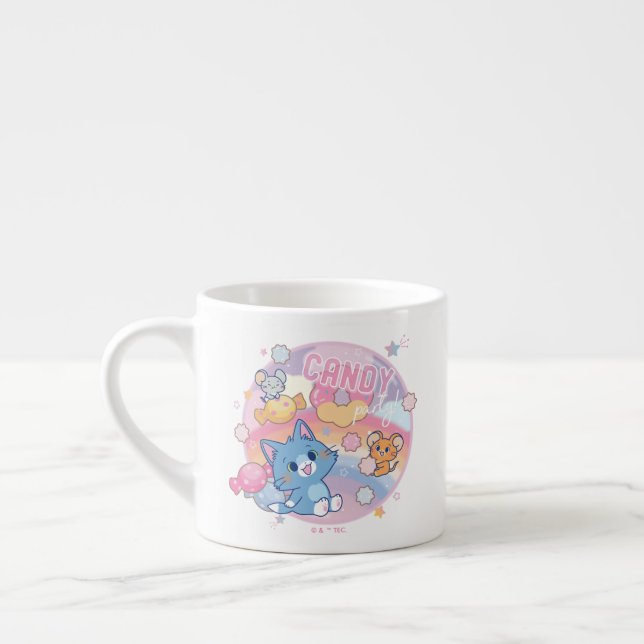 Anime Tom and Jerry Candy Party Espresso Cup (Left)