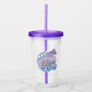 Anime Tom and Jerry Dreamy Nights Acrylic Tumbler