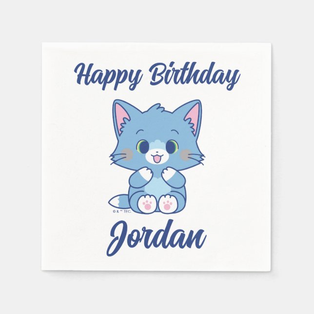 Anime Tom and Jerry - Tom Napkin (Front)