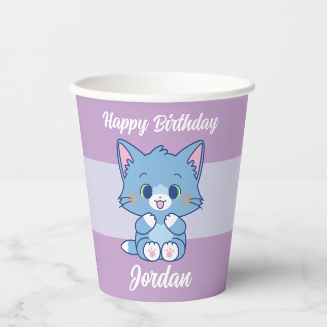 Anime Tom and Jerry - Tom Paper Cups (Front)