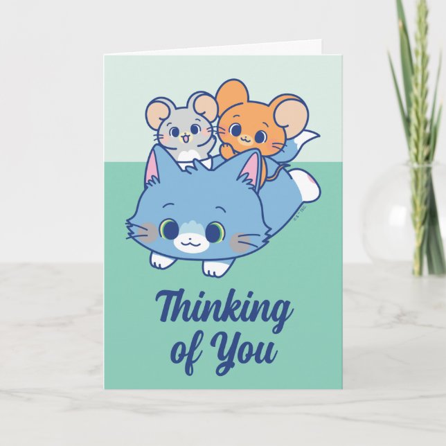 Anime Tom, Jerry, and Tuffy Card (Front)