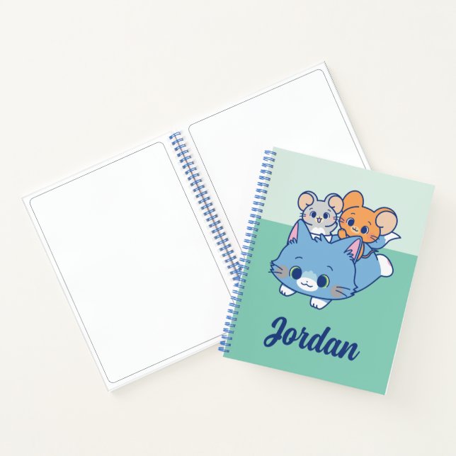 Anime Tom, Jerry, and Tuffy Notebook (Inside)