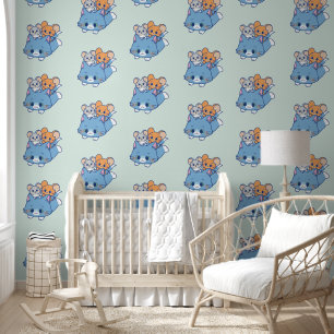 Anime Tom, Jerry, and Tuffy Wallpaper