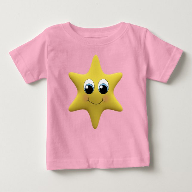Anime Toon Star Baby T-Shirt (Front)