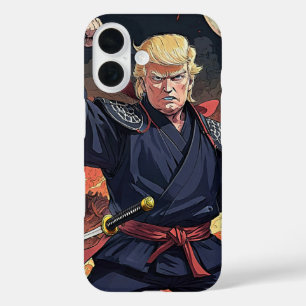 Anime Trump - Fist Raised iPhone 16 Case