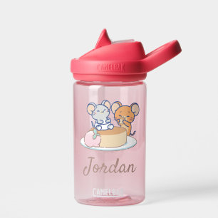 Anime Tuffy and Jerry Cheesecake Water Bottle