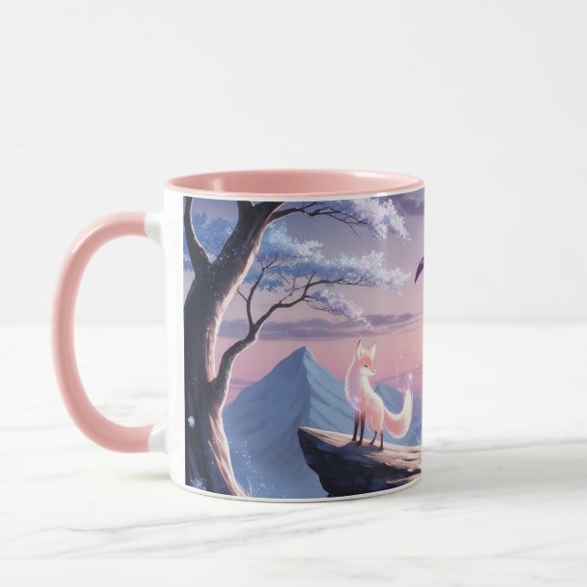 Anime Twilight | Spirit Fox Fantasy Mug (Left)