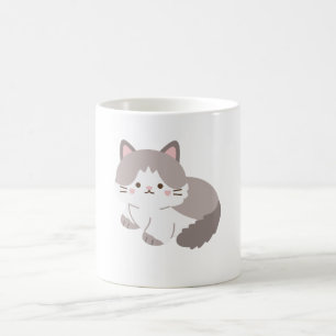 Anime Vibes Mug – Cute & Cool Sticker-Style