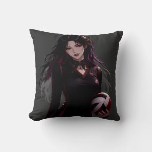 Anime Volleyball Girl - Halloween Edition Cushion