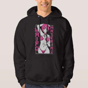Anime Waifu Material Japanese Anime Lover Hoodie